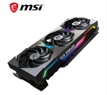 Karta graficzna Mining Rig z trzema wentylatorami GeForce RTX 3090 SUPRIM X 24G