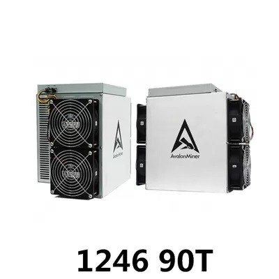 BTC Górnik Avalon 1246 90th/S 3420W Sha 256 Asic Mining Maszynas