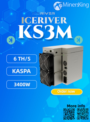 Iceriver KS3M 6T 3200W KAS Mining Machine z połączeniem sieciowym Ethernet