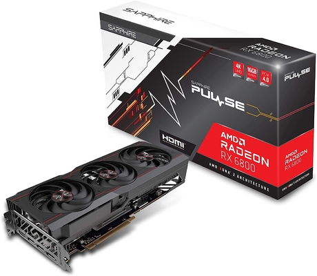Karta graficzna AMD Sapphire Radeon RX 6800 XT 16 GB GDDR6 o wysokiej wydajności