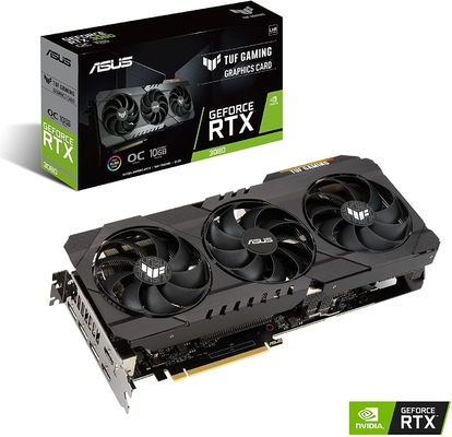 Karta graficzna GDDR6 Geforce Rtx 3080 10 GB 1710 MHz Karta graficzna w wersji OC