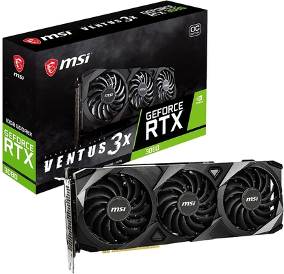 Karta graficzna GDDR6 Geforce Rtx 3080 10 GB 1710 MHz Karta graficzna w wersji OC