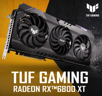 Wysokowydajna karta graficzna Rx 6800xt Rig górnicza 16 GB 256-bitowa karta graficzna