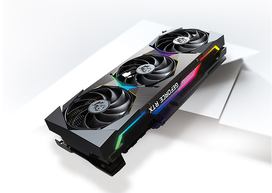 Karta graficzna Mining Rig z trzema wentylatorami GeForce RTX 3090 SUPRIM X 24G