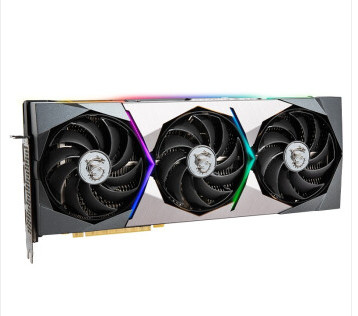 Karta graficzna Mining Rig z trzema wentylatorami GeForce RTX 3090 SUPRIM X 24G