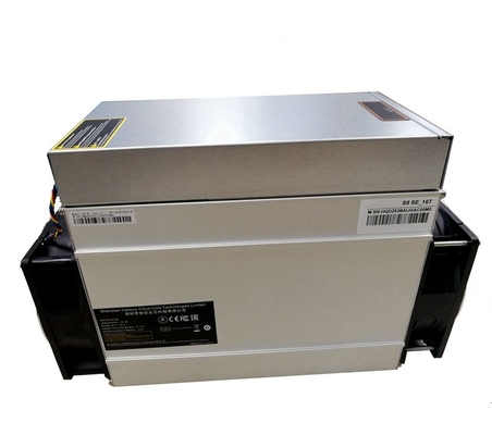 BTC ASIC Górnik ANT S9SE 16TH/S /17TH/S 1280W ~ 1524W W MAGAZYNIE UŻYWANY