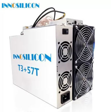 BTC Górnik Innosilicon T3+ 57Th/S BTC Mining Maszyna SHA-256 Algorytm 3300W