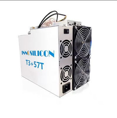 BTC Górnik Innosilicon T3+ 57Th/S BTC Mining Maszyna SHA-256 Algorytm 3300W