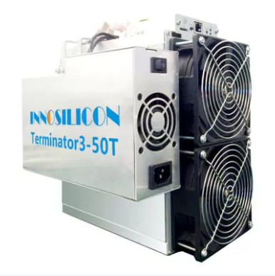 BTC Górnik Innosilicon T3 50TH/S 3100W Innosilicon Bitcoin Górnik Algorytm SHA-256